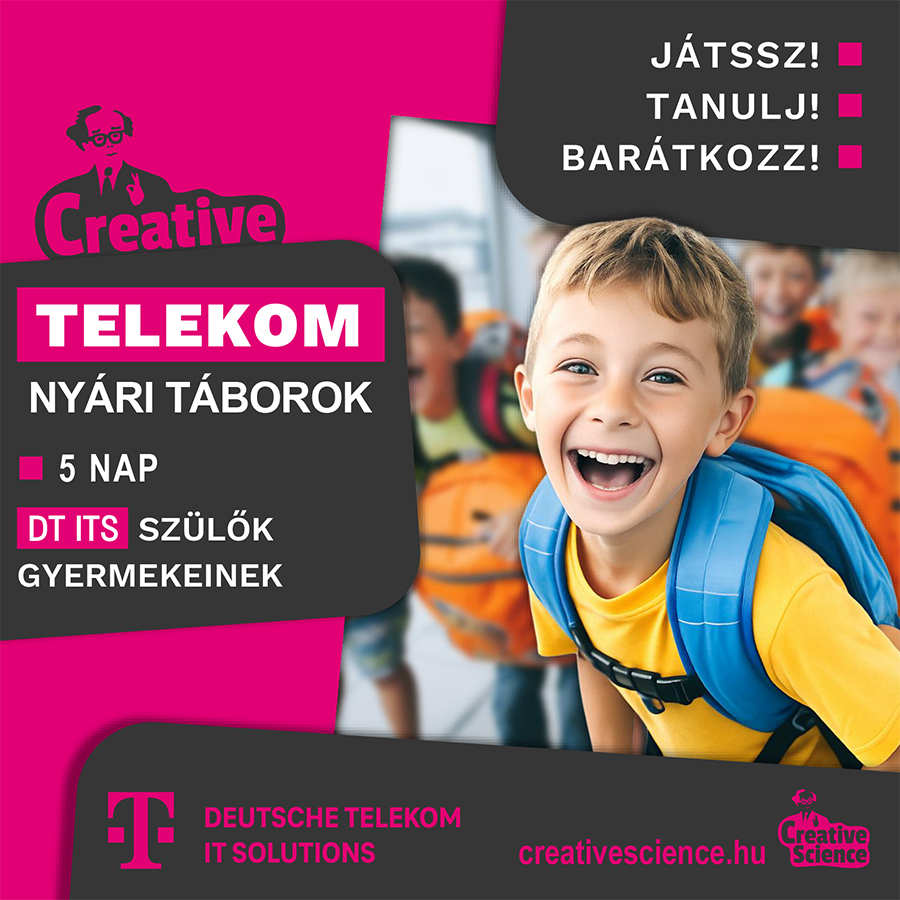 Telecom DT ITS Creative nyári táborok
